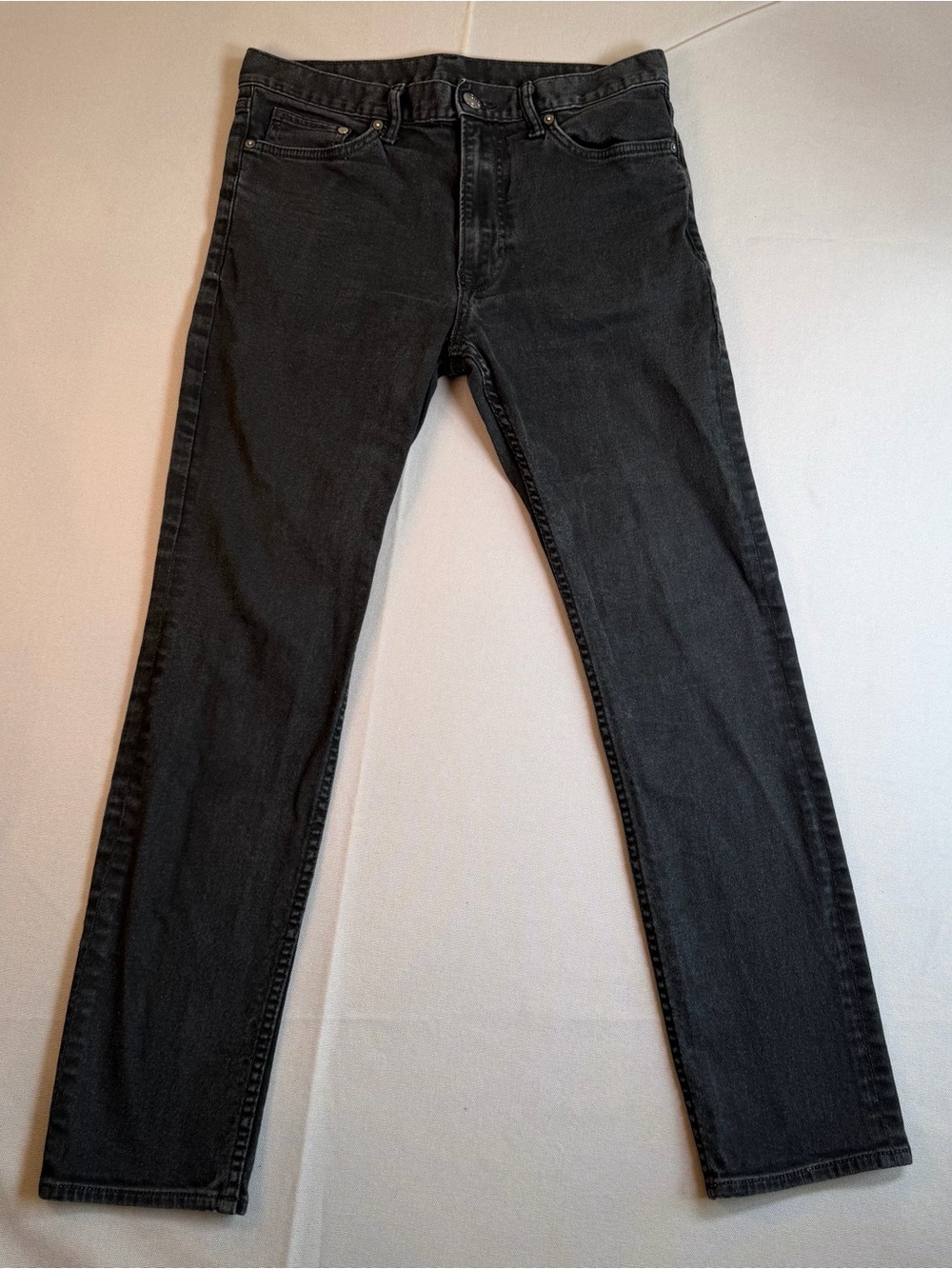 H&M Men's 31x30 &Denim Black Slim Jeans